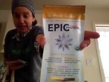 Epic Protein Organic Plant Protein + Superfoods Vanilla, Супер...