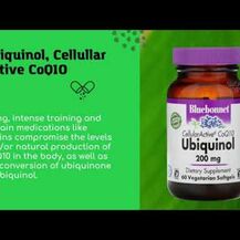 Bluebonnet Nutrition, Коэнзим Q-10, Ubiquinol 100 mg, 60 капсул