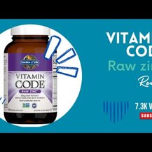 Garden of Life, Цинк, Vitamin Code RAW Zinc, 60 капсул