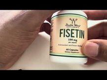 Double Wood Supplements, Fisetin 100 mg, Фісетин, 60 капсул