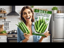 Solaray, Окра, True Herbs Okra 1600 mg, 100 капсул