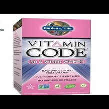 Garden of Life, Vitamin Code 50 & Wiser Women, Вітаміни, 2...