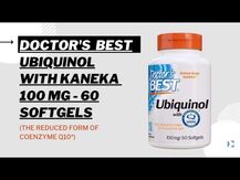 Doctor's Best, Убихинол, Ubiquinol 100 mg, 60 капсул