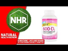 Кальций 600 мг с D3, 600+D3 Calcium Supplement, 400 капсул