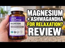 NewChapter, Ашваганда, Magnesium + Ashwagandha, 60 таблеток