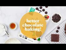 Navitas Organics, Organic Cacao Wafers Semi-Sweet, Шоколад, 227 г
