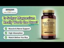 Solgar, Цитрат магния, Magnesium Citrate, 120 таблеток