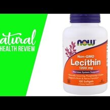 NOW Foods, Соевый лецитин, Non-GMO Lecithin 1200 mg, 100 капсул