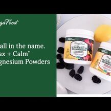 Антистресс с Магнием, Relax + Calm Magnesium Blackberry, 200 г