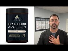 Ancient Nutrition, Bone Broth Collagen Chocolate, Колаген, 527 г