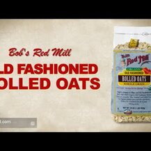 Organic Old Fashioned Rolled Oats Whole Grain, Овес, 907 г