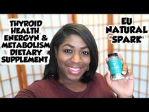 Огляд на Eu Natural, Thyroid THRIVE Spark, Цинк та Селен, 60 капсул Eu Natural, Thyroid Spark Selenium & L-Tyrosine Multi