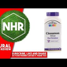 21st Century, Корица и Хром, Cinnamon 2000 mg, 120 капсул