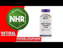 21st Century, Омега 3-6-9, Triple Omega Complex 3-6-9, 180 капсул