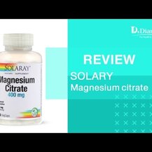 Solaray, Magnesium Citrate 400 mg